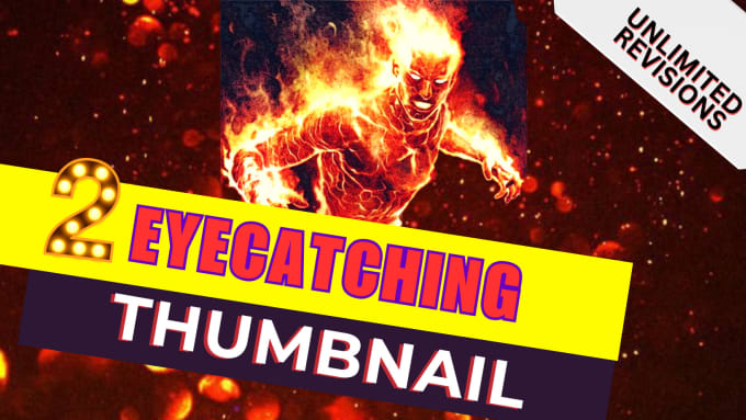 Gig Preview - Design best eyecatching youtube thumbnails