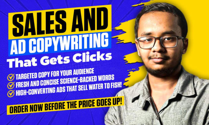 Gig Preview - Do expert sales and ad copywriting that converts for years