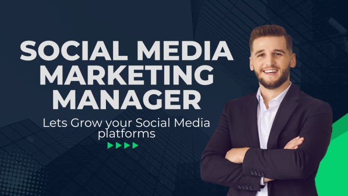 Gig Preview - Be your social media marketing manager and content creator