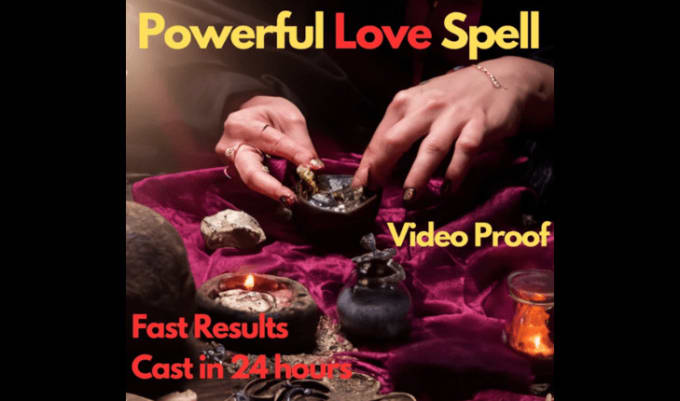 Gig Preview - Cast powerful love spells for lasting relationships