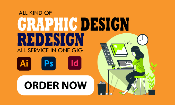 Gig Preview - Do any vector based graphic design image editing redesign work