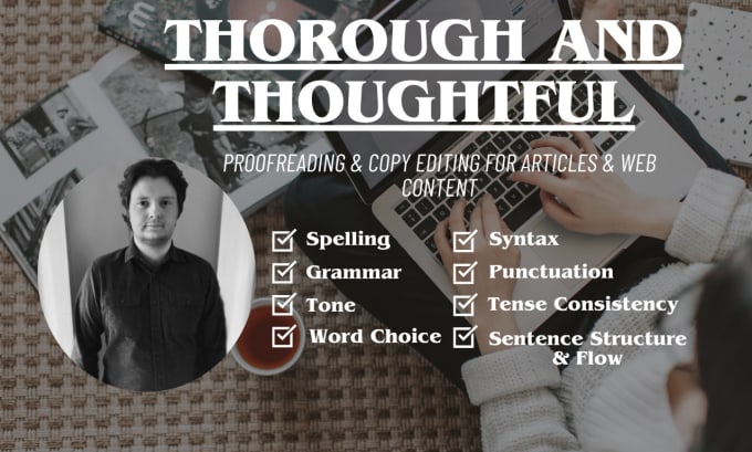 Gig Preview - Proofread and edit your article or essay