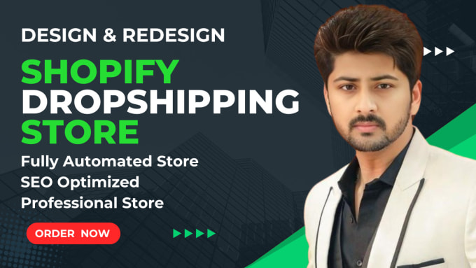 Gig Preview - Develop shopify website and drop shipping e commerce store