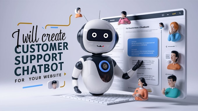 Gig Preview - Create ai chatbots for websites, whatsapp, and CRM integrate