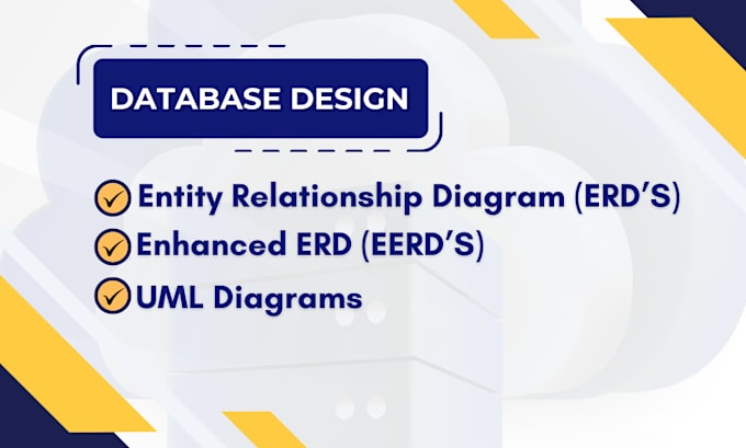 Gig Preview - Design mysql databases, erds, eerds and uml class diagrams