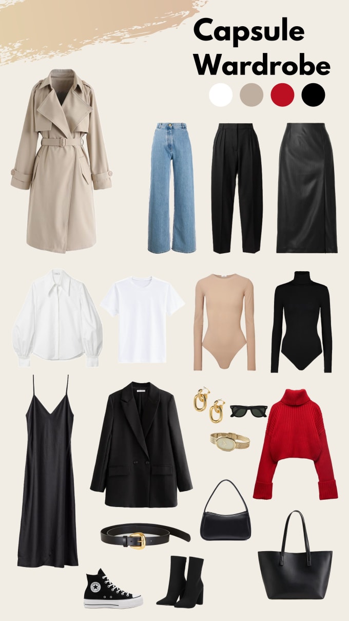 Gig Preview - Create your perfect capsule wardrobe