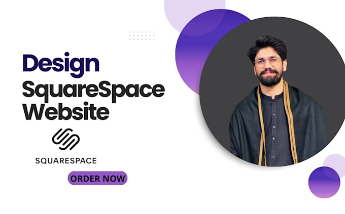 Gig Preview - Build squarespace website design or redesign squarespace