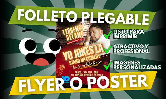 Gig Preview - Diseñaré un flyer creativo y profesional