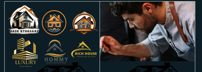 Gig Preview - Do propret, home, construction, roofing,building logo design