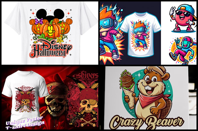 Gig Preview - Create vintage cartoon or mascot for your logo and t shirt design