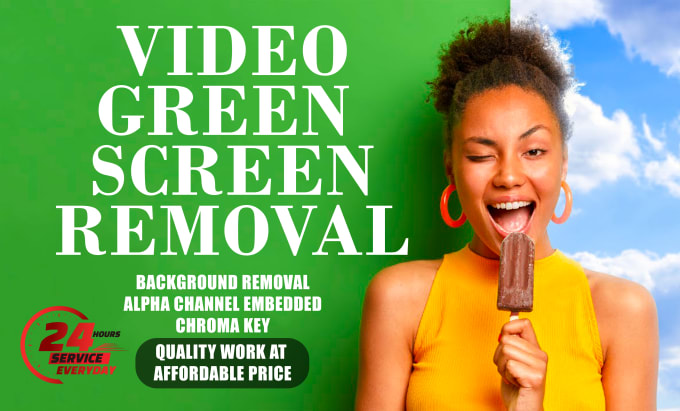 Gig Preview - Do video background removal in 24hrs