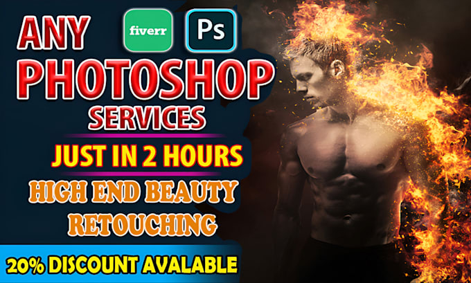 Gig Preview - Do any type photoshop editing and image retouching expert