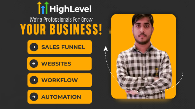 Gig Preview - Build gohighlevel sales funnel, landing page and ghl websites on gohighlevel