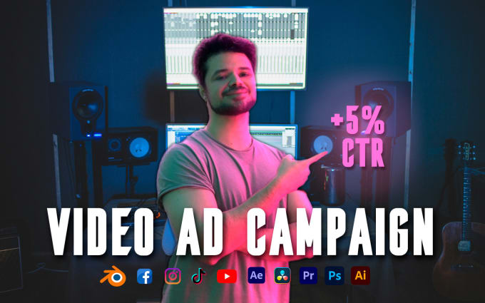 Gig Preview - Create high converting video ads for your campaign