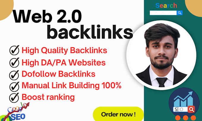 Gig Preview - Do web 2 0 backlinks