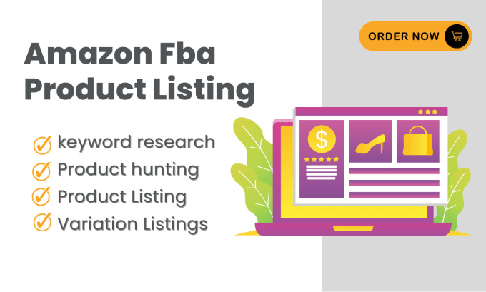 Gig Preview - Create amazon product listing description and amazon fba product listing