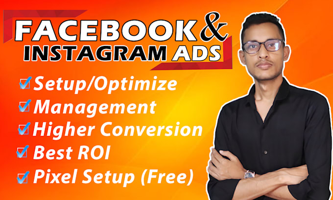 Gig Preview - Manage meta facebook ads campaign, run high converting meta ads