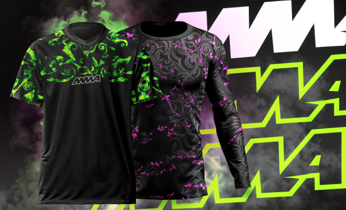 Gig Preview - Design MMA rashguards and MMA products for sublimation