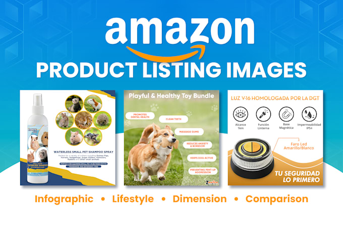 Gig Preview - Design amazon listing images