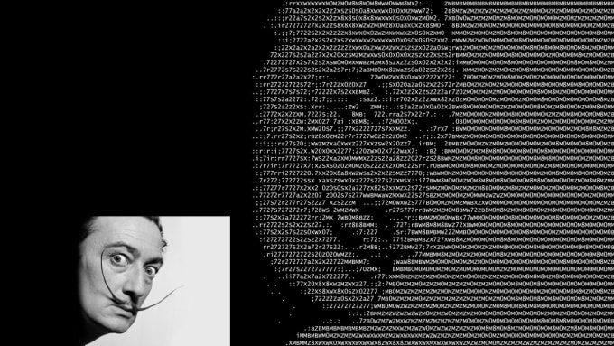 Gig Preview - Create a retro animated ascii art from your artwork