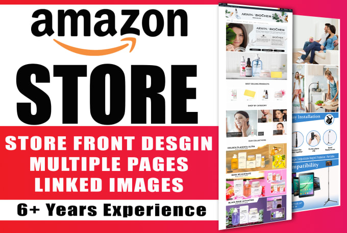 Gig Preview - Design amazon brand store or storefront