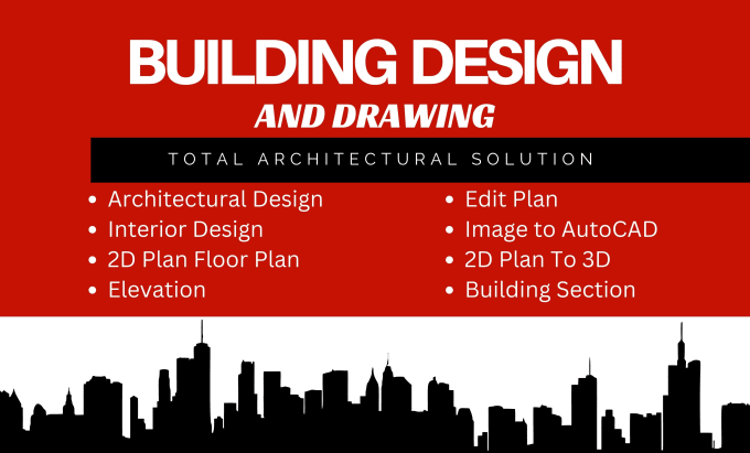 Gig Preview - Draw 2d floor plans, sections, elevations in autocad