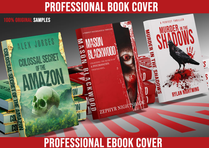 Gig Preview - Create stunning book cover design and ebook cover design