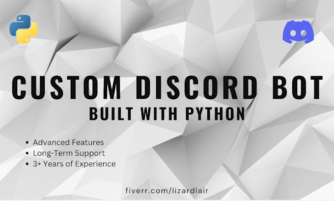 Bestseller - make you a custom professional discord bot