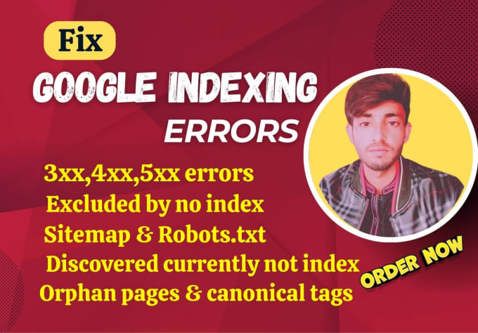 Gig Preview - Help to fix indexing coverage error in google search console