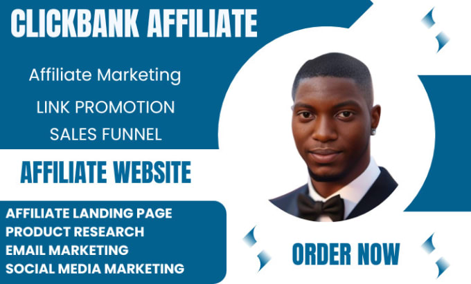 Gig Preview - Boost clickbank affiliate, sales funnel, affiliate link promotion, clickbank