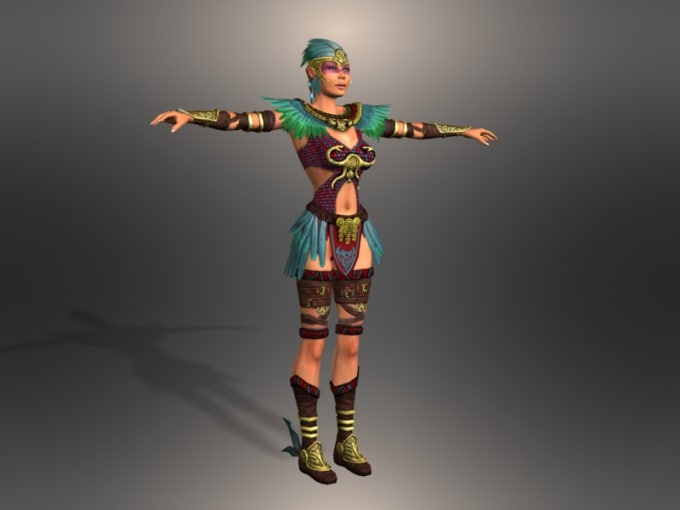 Gig Preview - Modelling texturing rigging animation