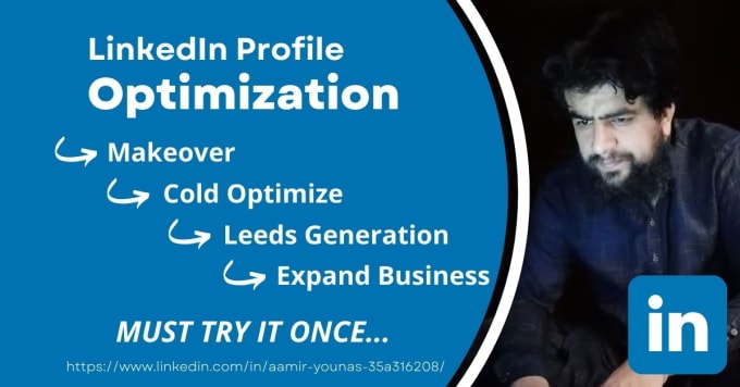 Gig Preview - Optimize linkedin profile and grow connections