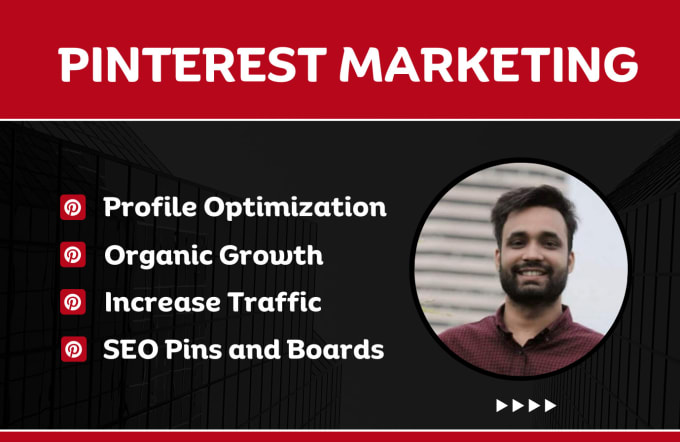 Gig Preview - Manage pinterest marketing and grow your profile organically