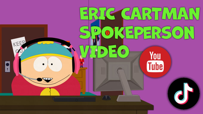 Gig Preview - Produce cartman spokesperson video animation