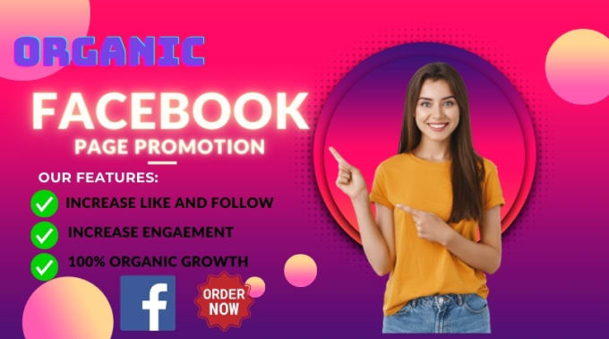 Gig Preview - Do organic facebook page promotion