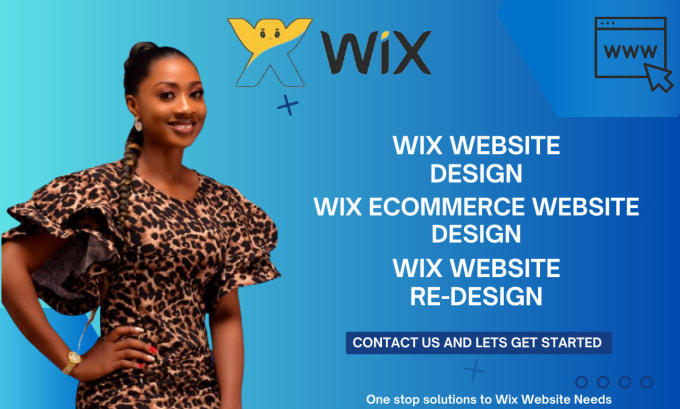 Gig Preview - Design wix website redesign wix website ecommerce wix