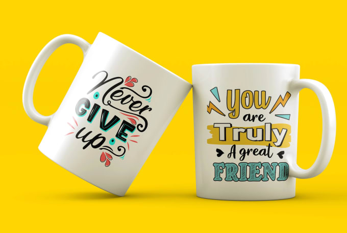 Gig Preview - Create awesome custom 50 coffee mug design and coffee cup