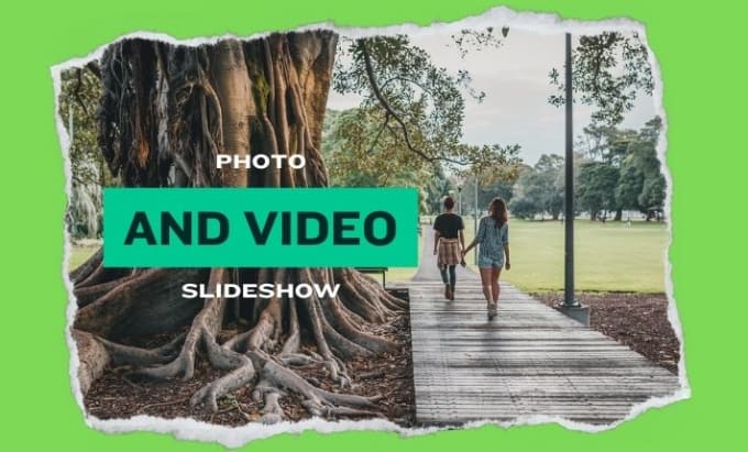 Gig Preview - Make a slideshow video with your photos in 24 hours