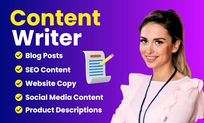 Gig Preview - Be your content writer to write saas, crypto blog posts, articles