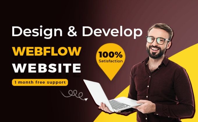 Gig Preview - Design or redesign your webflow website