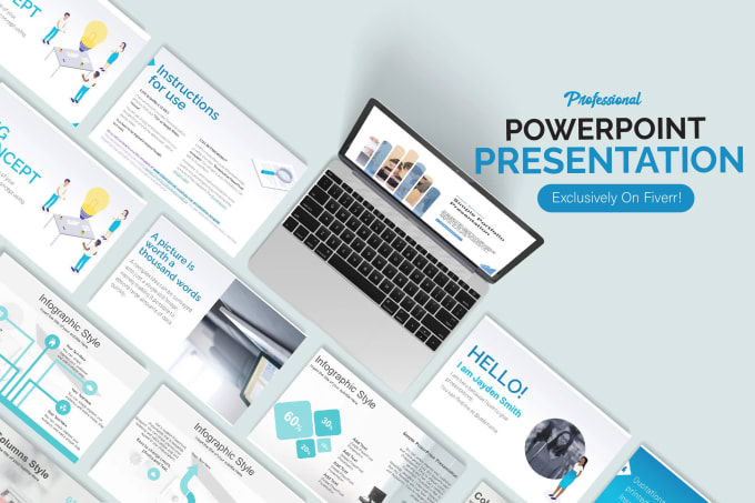 Gig Preview - Design a premium ppt business powerpoint presentation