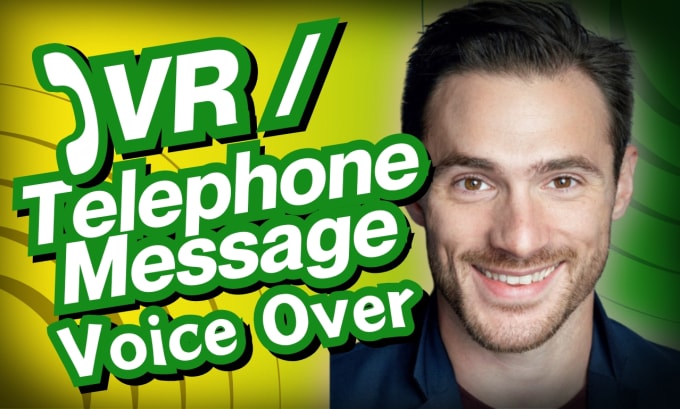 Gig Preview - Be your friendly professional IVR telephone system british male voice over