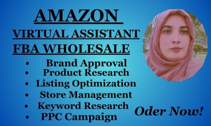 Gig Preview - Be your amazon fba wholesale virtual assistant, product research