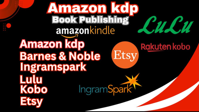 Gig Preview - Do amazon kdp book publishing and kdp book formatting