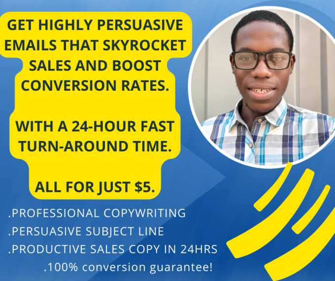 Gig Preview - Write persuasive email copy that skyrocket sales