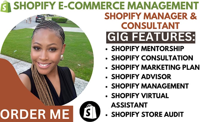 Gig Preview - Act as your shopify consultant shopify mentor shopify manager shopify expert