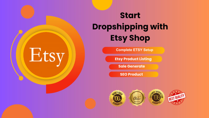 Gig Preview - Setup etsy shop and listing product with seo