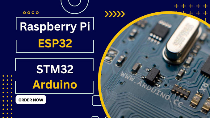 Gig Preview - Do your embedded and iot projects using raspberry pi, esp32,  arduino and stm32