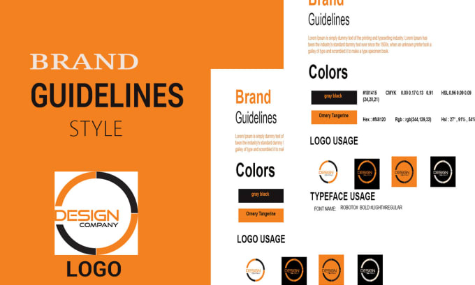 Gig Preview - Design custom logo brand identity design with brand style guide