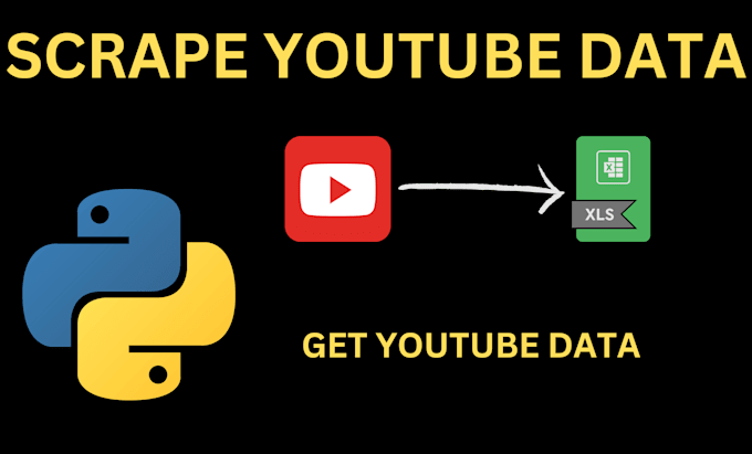 Gig Preview - Scrape youtube data, emails, videos